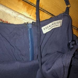 Paper Crane Pants - Navy Paper Crane Jumpsuit with pockets! Paper Crane Pants - Navy Paper Crane Jumpsuit with pockets!